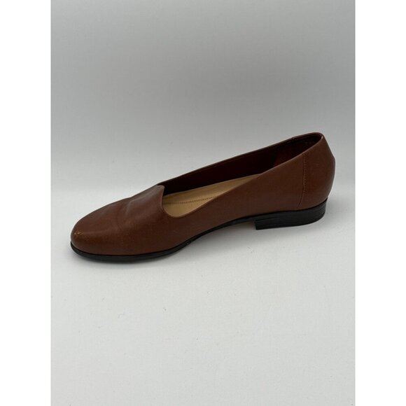 Trotters Womens Brown Leather Loafers Size 7.5 - Picture 6 of 8